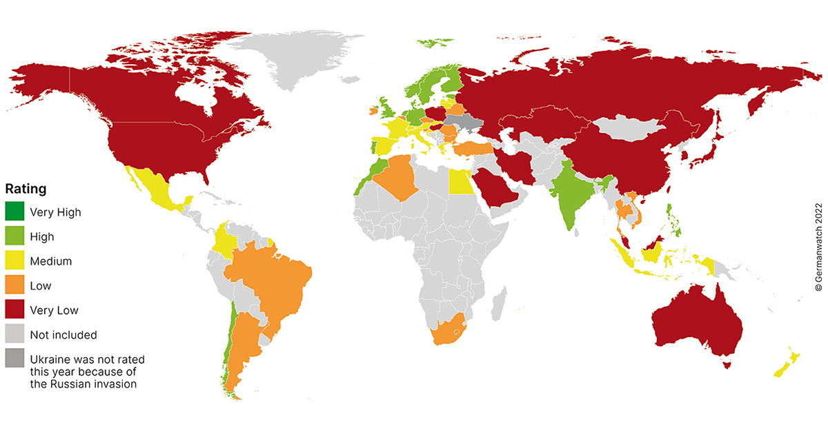 Climate change progress 2024